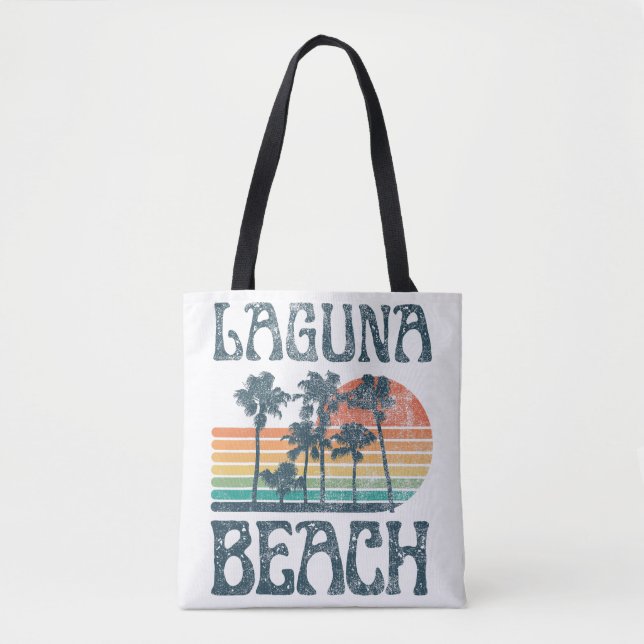 Retro Laguna Tote Bag (Front)