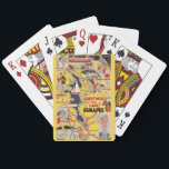Retro Lake Sunapee NH Playing Cards<br><div class="desc">Great colorful retro Lake Sunapee postcard!</div>