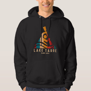 Retro Lake Tahoe Kayaking Hoodie
