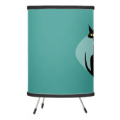 Retro Lamp CUSTOM COLOR Atomic Age Black Cats  (Left)