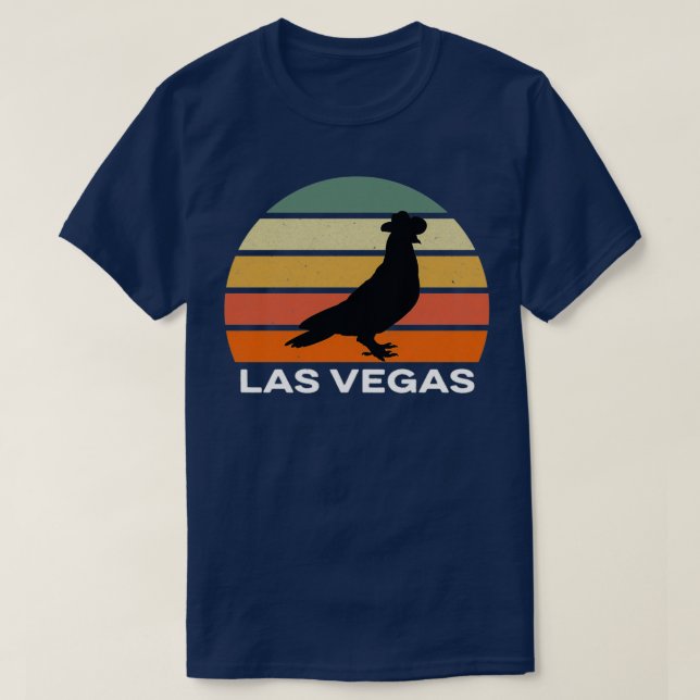 Retro Las Vegas Nevada Cowboy Pigeon Pullover (Design Front)
