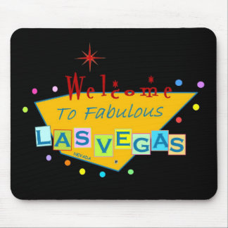 Retro Las Vegas Sign Mousepad