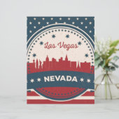 Retro Las Vegas Skyline (Standing Front)