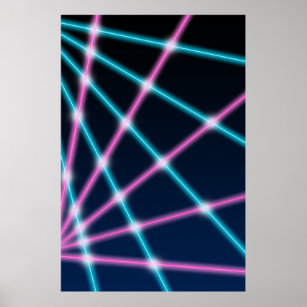 80s laser background
