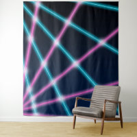 Retro Laser Photo School Portrait Backdrop 80s 90s