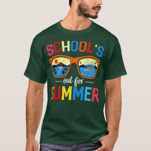 Retro Last Day Of School Schools Out For Summer Te T-Shirt