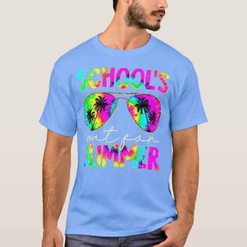 Retro Last Day School Schools Out For Summer Teach T_Shirt