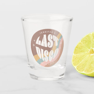 Retro Last Disco Bachelorette Weekend Party Favor Shot Glass