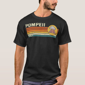 Retro Lava Championship Pompeii Italy Parkour Free T-Shirt