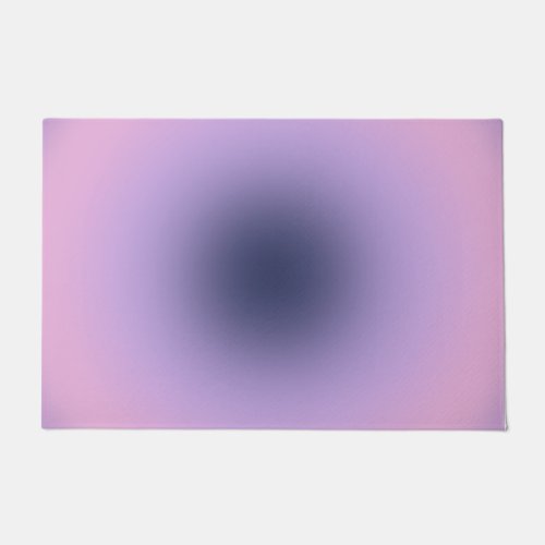 Retro Lavender Purple Gradient Doormat