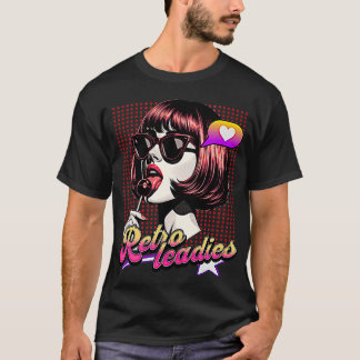 Retro Leadies - Vintage 70s & 90s Women's Fashion T-Shirt