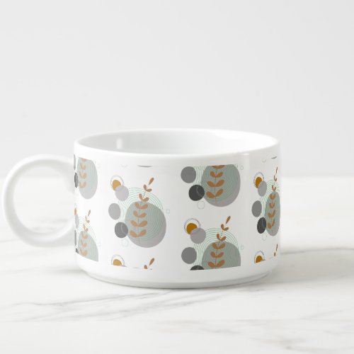 Retro Leaf Pattern Bowl