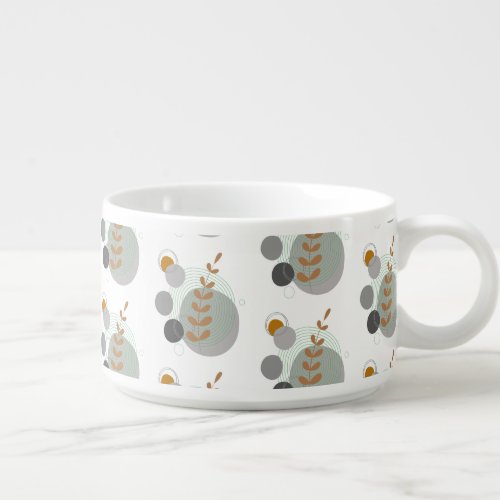 Retro Leaf Pattern Bowl