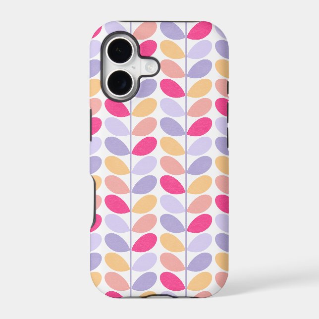 Retro Leaves Iphone Case (Back)