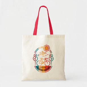 Retro Lehigh Gorge Bike Trail  Tote Bag