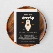 Retro Let’s Get Spooky Halloween