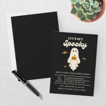 Retro Let’s Get Spooky Halloween