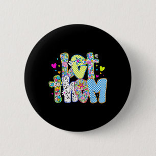Retro Let Them Mental Health S Awareness Motivatio Button