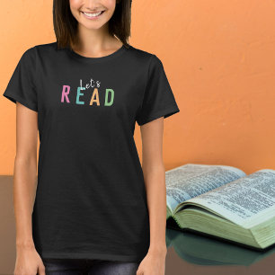 Retro Let's Read custom T-Shirt