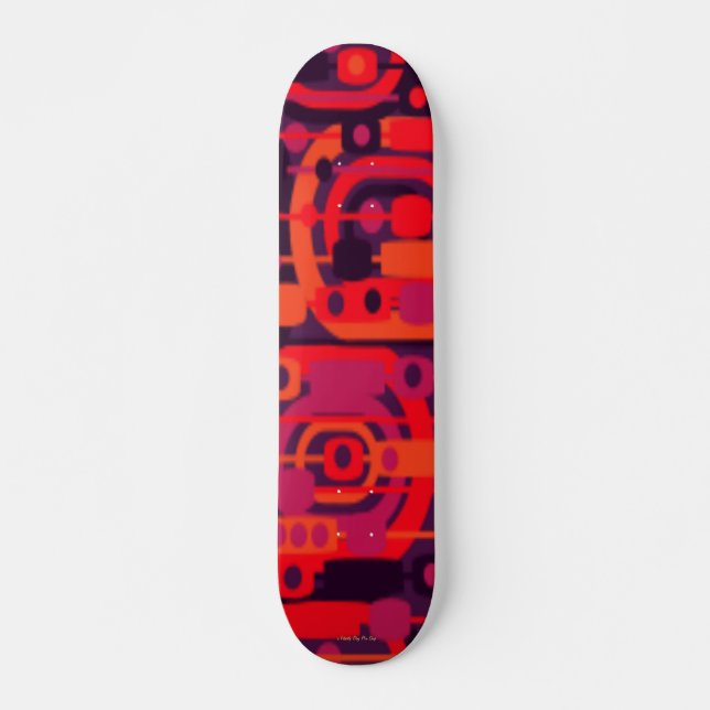 RETRO LIBERTY DOG PRO SKATEBOARD - TOP DECKS - FUN DECK (Front)