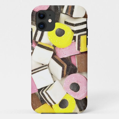 Retro Licorice Candy iPhone 11 Case