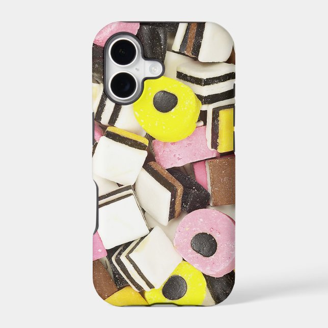 Retro Licorice Candy Iphone Case (Back)