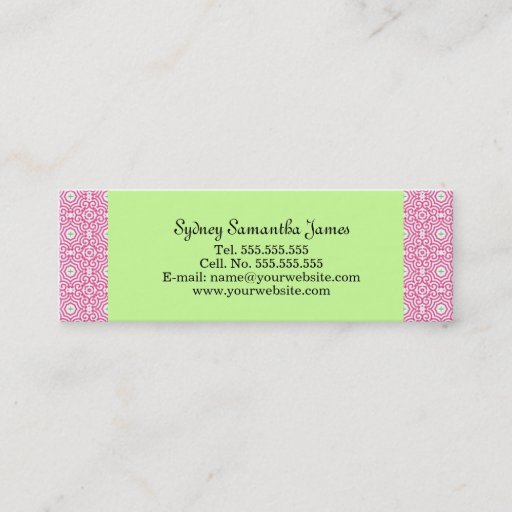 Customizable Retro Light Blue & Brown Profile Card Business Card Templates