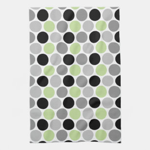 lime green kitchen towels