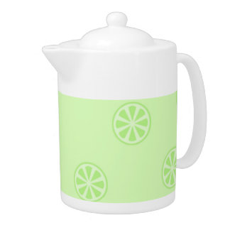 Retro Lime Teapot Pitcher or Creamer pitcher