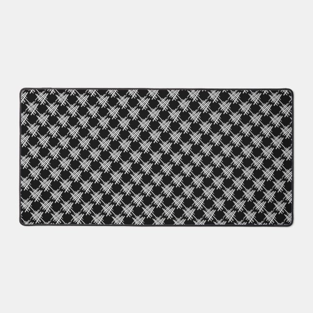 Retro Lines Desk Mat (Front)