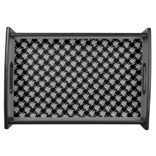 Retro Lines Serving Tray