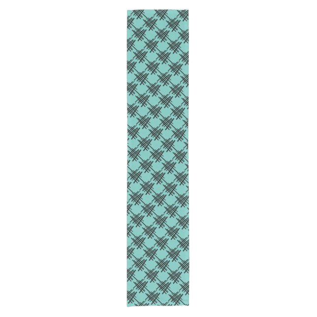 Retro Lines Short Table Runner (Front)