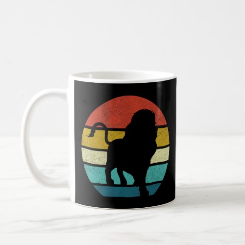 Retro Lion  Coffee Mug