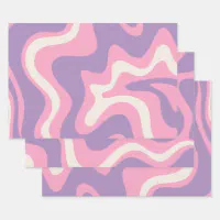 Abstract Sage Green Wrapping Paper