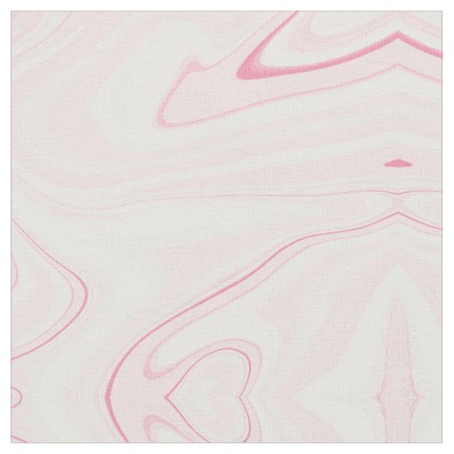Retro Liquid Swirl Pink Painting Aesthetic Fabric
