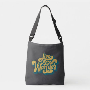 Retro Live To Wander 70s Crossbody Bag