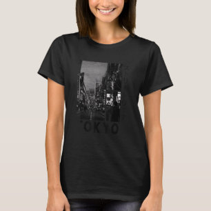 Retro Lofi Tokyo Japanese Streetwear Aesthetic Gra T-Shirt