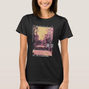 Retro Lofi Tokyo Japanese Streetwear Aesthetic T-Shirt