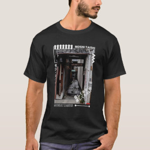 Retro Lofi Tokyo Japanese Streetwear Esthetic Gra T-Shirt