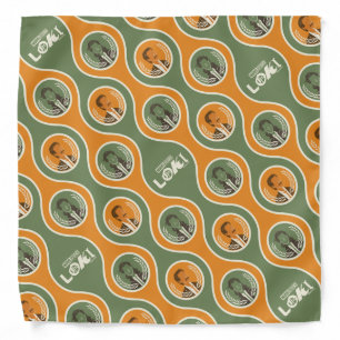 Retro Loki & Mobius Pattern Bandana
