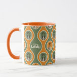 Retro Loki &amp; Mobius Pattern Mug