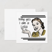 Retro Lola T-shirts and Gifts (Front/Back)