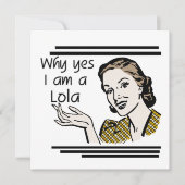 Retro Lola T-shirts and Gifts (Front)