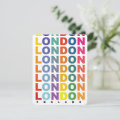 Retro London England poster (Standing Front)