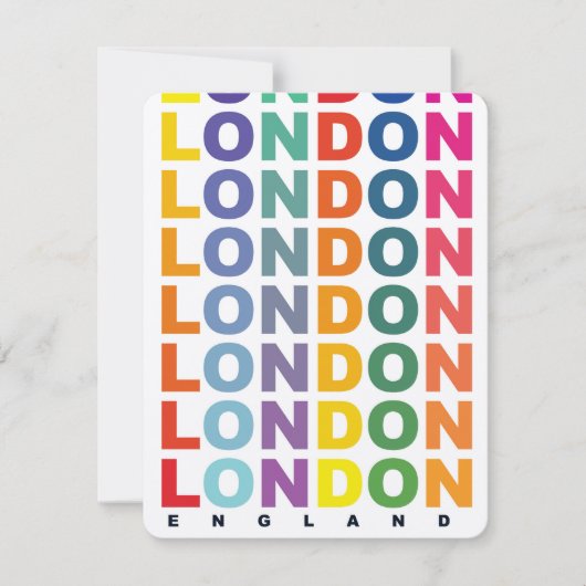 Retro London England poster (Front)