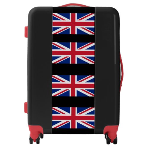 Retro Look British Flag Suitcase