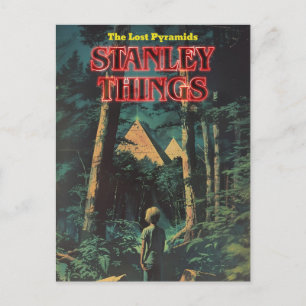 Retro-Look Lost Pyramids   Stanley Things Postcard