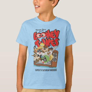 Retro LOONEY TUNES™ Bursting From TV T-Shirt