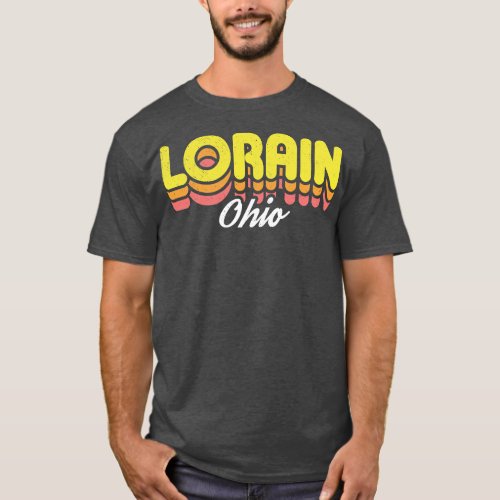 Retro Lorain Ohio T_Shirt