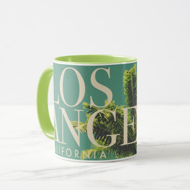 Retro Los Angeles Mug (Front Left)